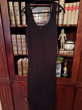 Soma  Black tank  Maxi Dress - Classic Dress. Great small large.  Like new